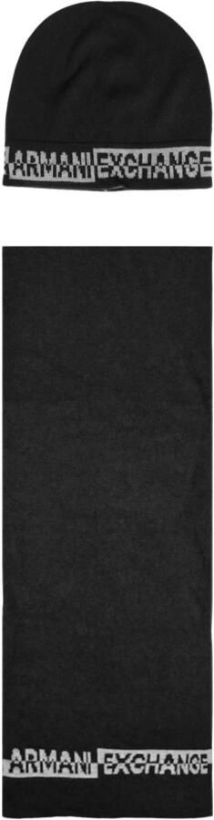 Armani Exchange Mannen Sjaals en Handschoenen Collectie Black Heren - Foto 6