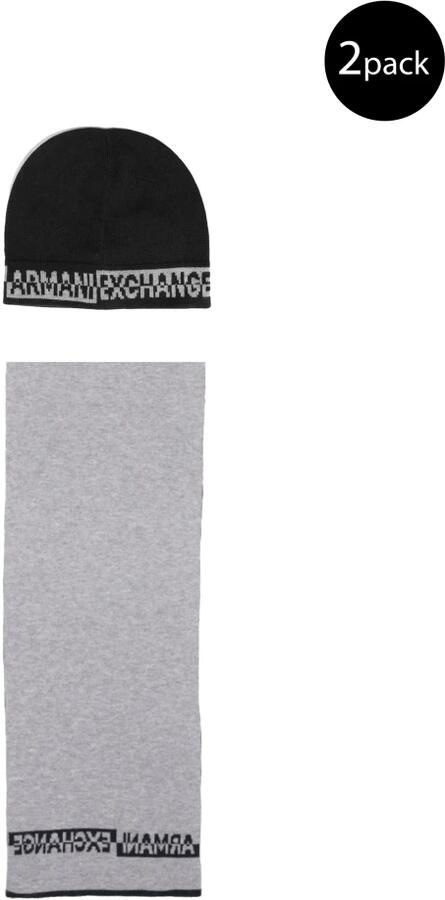 Armani Exchange Mannen Sjaals en Handschoenen Collectie Black Heren - Foto 3