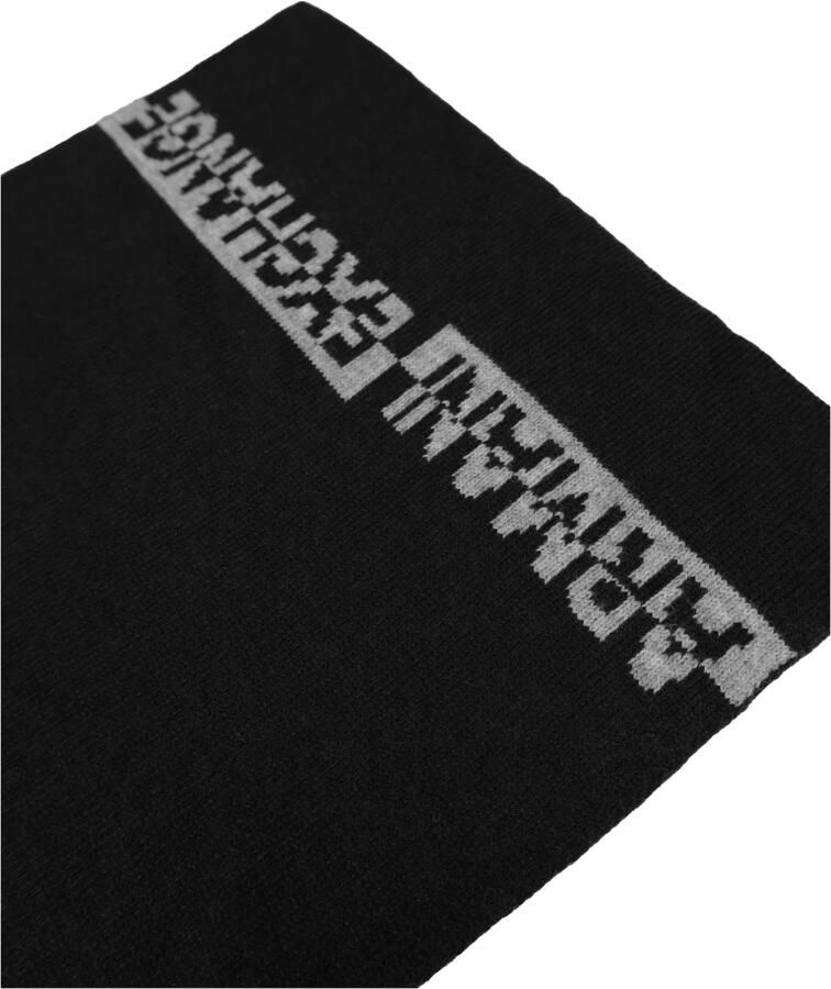 Armani Exchange Mannen Sjaals en Handschoenen Collectie Black Heren