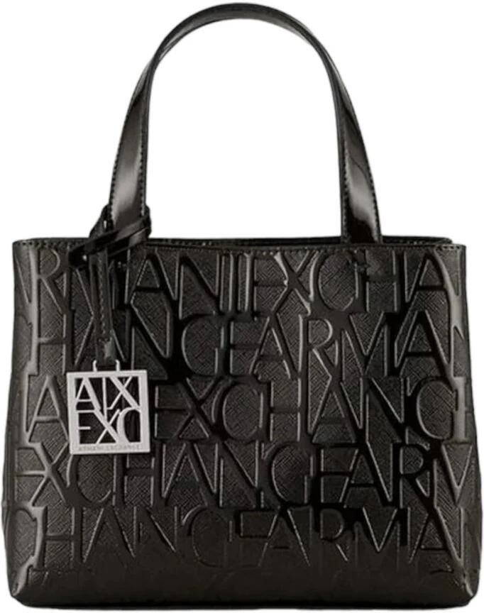 Armani Exchange Zwarte Shopper Tas Stijlvol en Praktisch Black Dames - Foto 5