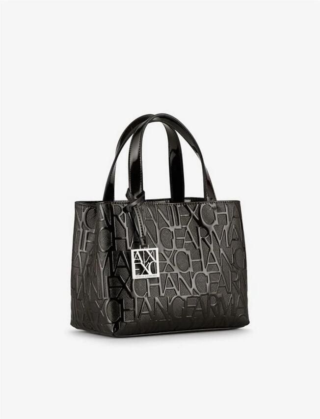 Armani Exchange Zwarte Shopper Tas Stijlvol en Praktisch Black Dames - Foto 6