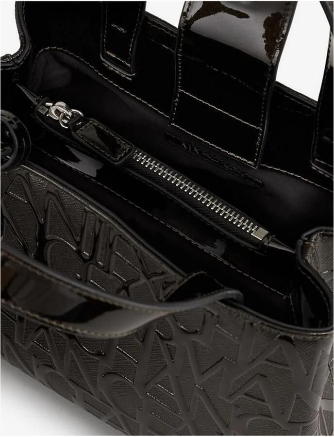 Armani Exchange Zwarte Shopper Tas Stijlvol en Praktisch Black Dames - Foto 3