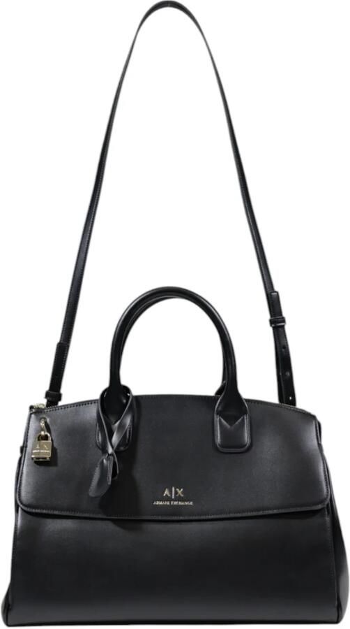 Armani Exchange Middelgrote Polyester Dames Tas Collectie Black Dames - Foto 7