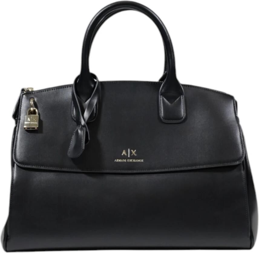Armani Exchange Middelgrote Polyester Dames Tas Collectie Black Dames - Foto 2