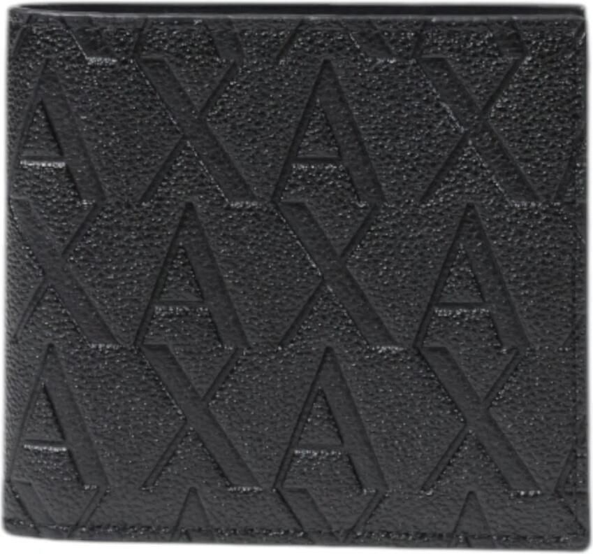 Armani Exchange Minimalistische Polyester Portemonnee voor Mannen Black Heren - Foto 7