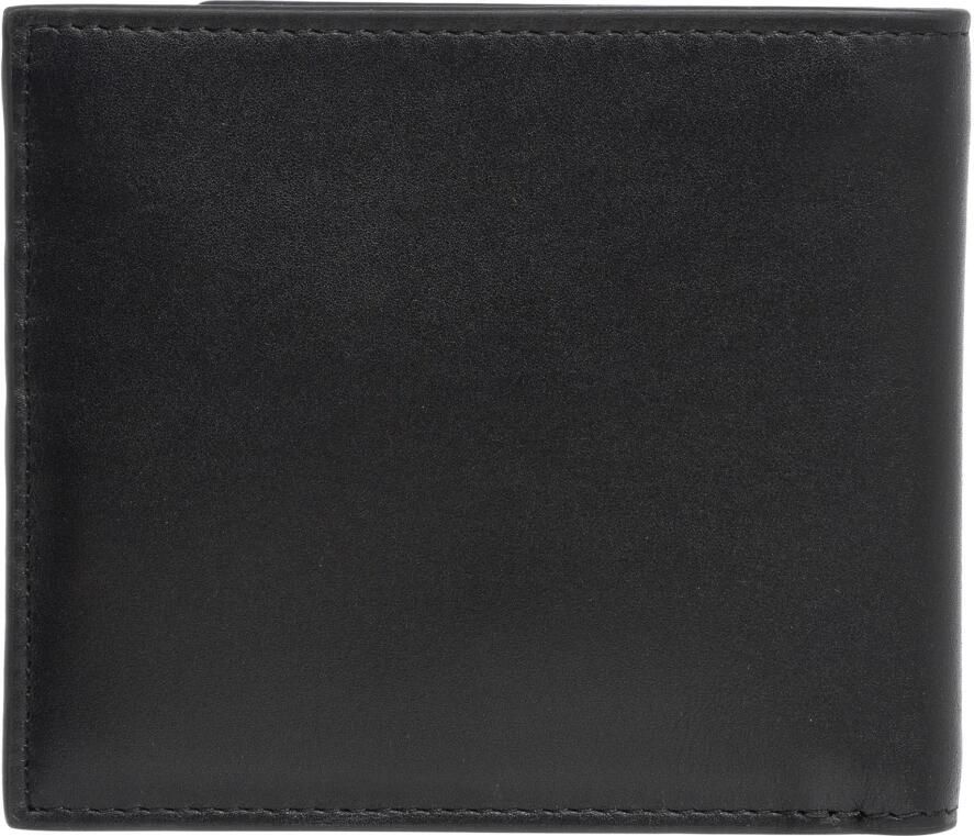 Armani Exchange Minimalistische Portemonnee met Kaartsleuven Black Heren