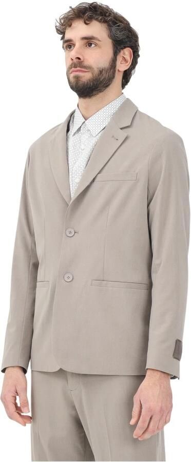 Armani Exchange Moderne Bruine Jas voor Mannen Beige Heren - Foto 3