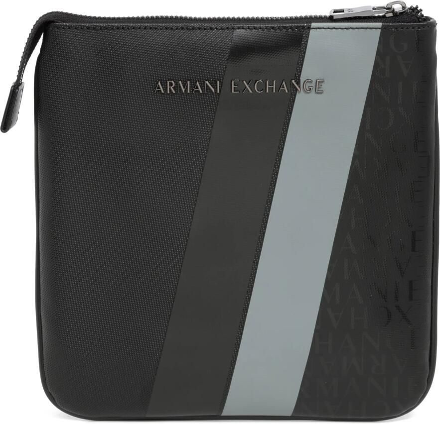 Armani Exchange Multicolor Crossbody Tas met Verstelbare Band Black Heren - Foto 3