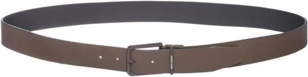 Armani Exchange Omkeerbare Riem Bruin Leer Sportief Dag Brown Heren