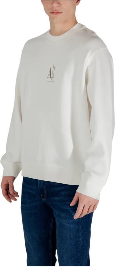Armani Exchange Onbedekte Sweatshirt Lente Zomer Collectie Beige Heren - Foto 3