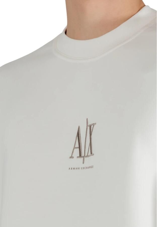 Armani Exchange Onbedekte Sweatshirt Lente Zomer Collectie Beige Heren