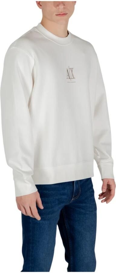 Armani Exchange Onbedekte Sweatshirt Lente Zomer Collectie Beige Heren - Foto 4