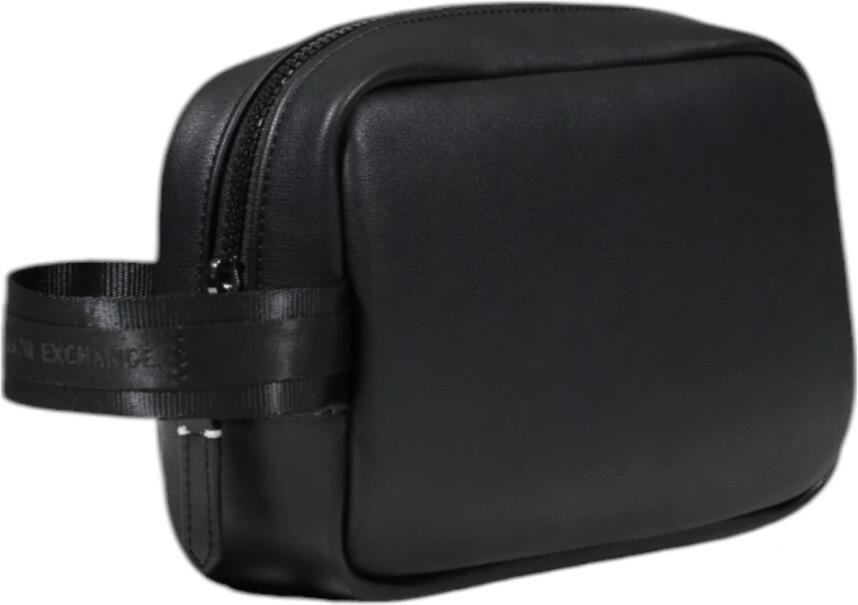 Armani Exchange Zwarte Polyester Tas met Meerdere Zakken Black Heren - Foto 4