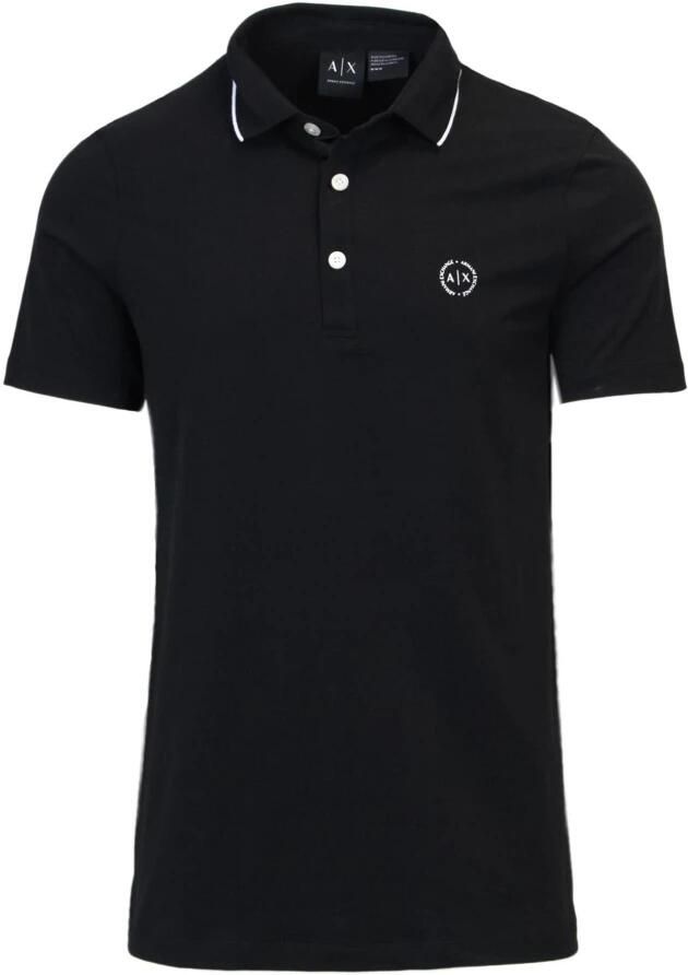 Armani Exchange Polo Shirt Korte Mouw 8NZF70-Z8M9Z-1202 - Foto 6