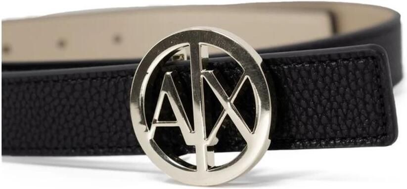 Armani Exchange Polyester Riem voor Vrouwen Lente Zomer Collectie Black Dames - Foto 4