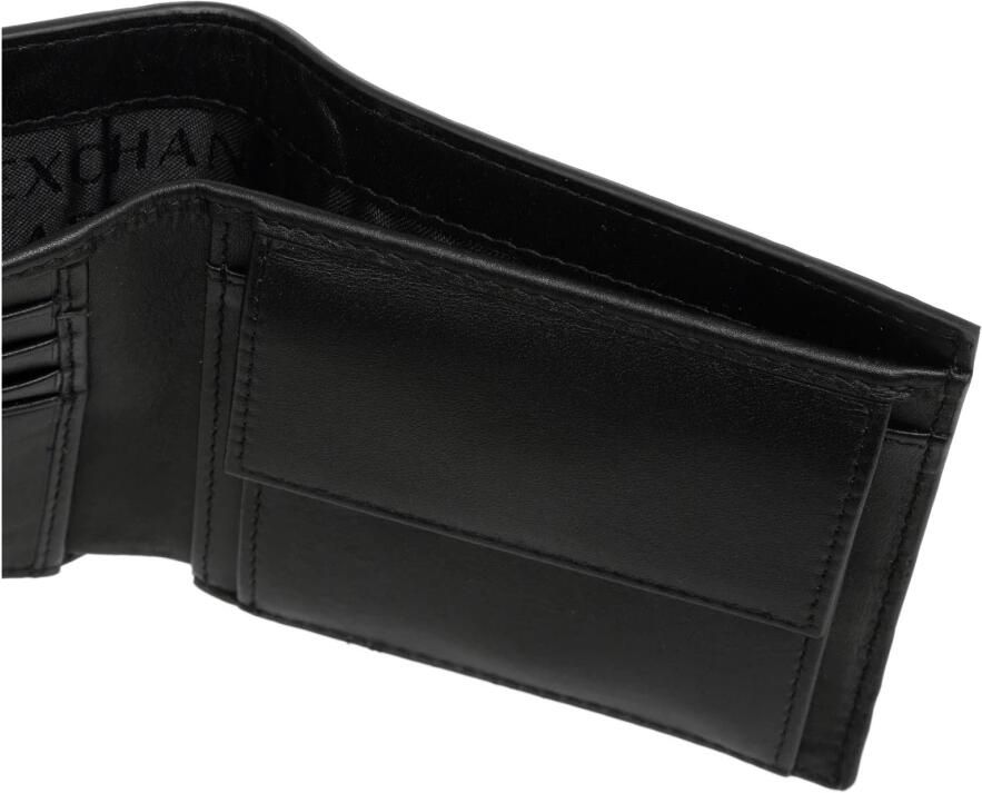 Armani Exchange Portemonnee met logopatroon en kaartsleuven Black Heren - Foto 2