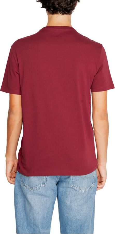 Armani Exchange Regular fit jersey T-shirt met logo Brown Heren - Foto 4
