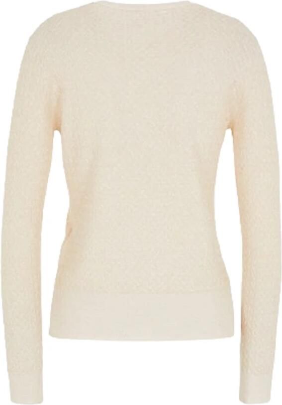 Armani Exchange Romantische gebreide trui Beige Dames - Foto 3