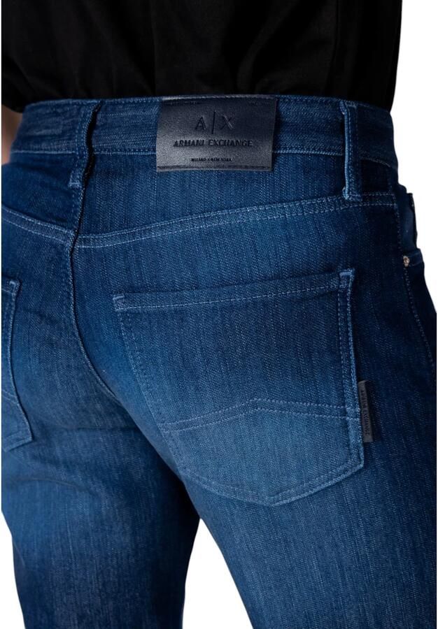 Armani Exchange Skinny en Super-Skinny Heren Jeans Collectie Blue Heren