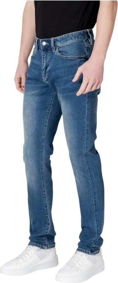 Armani Exchange Skinny Jeans Collectie met Katoenmix Blue Heren - Foto 4