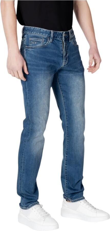 Armani Exchange Skinny Jeans Collectie met Katoenmix Blue Heren - Foto 2