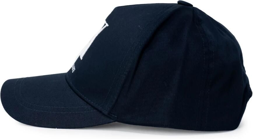 Armani Exchange Zonneklep Katoenen Hoed Lente Zomer Collectie Blue Heren - Foto 2