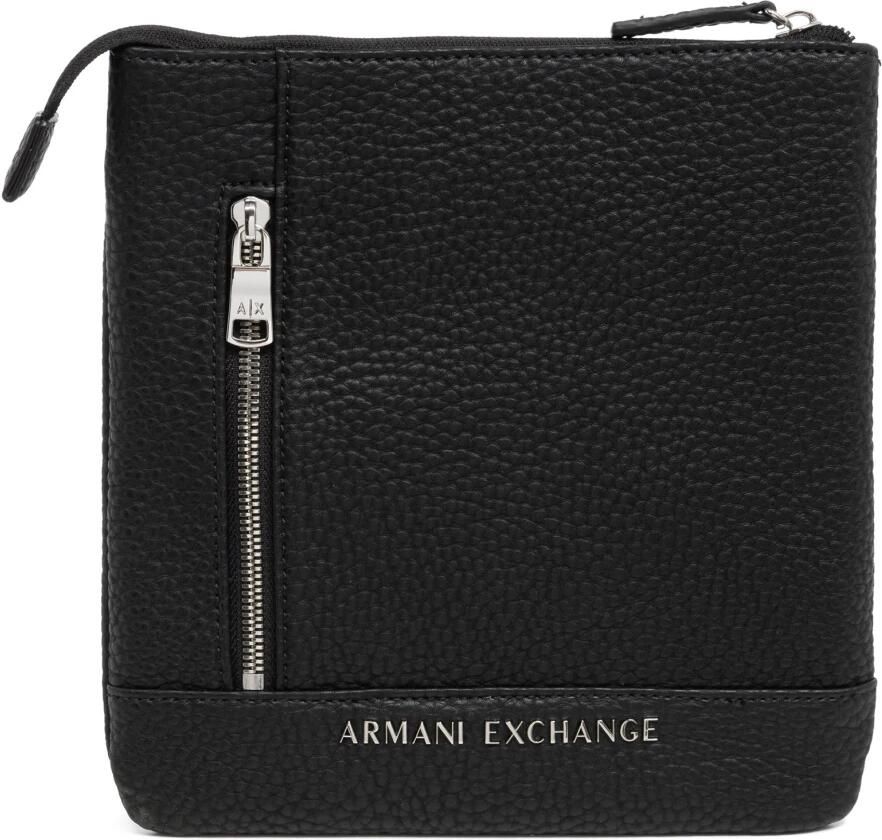 Armani Exchange Stijlvolle Crossbody Tas met Ritssluiting Black Heren - Foto 3