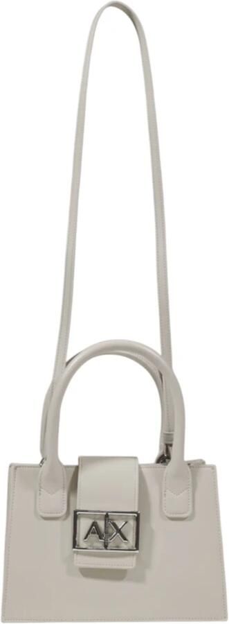 Armani Exchange Stijlvolle Dames Schoudertas Gray Dames - Foto 11