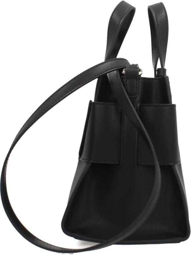 Armani Exchange Stijlvolle Polyurethaan Handtas met Polyester Voering Black Dames - Foto 11