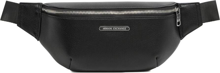 Armani Exchange Stijlvolle Heuptas met Verstelbare Band Black Heren