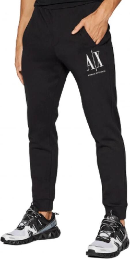 Armani Exchange Katoenen Sportbroekencollectie Lente Zomer Black Heren - Foto 3