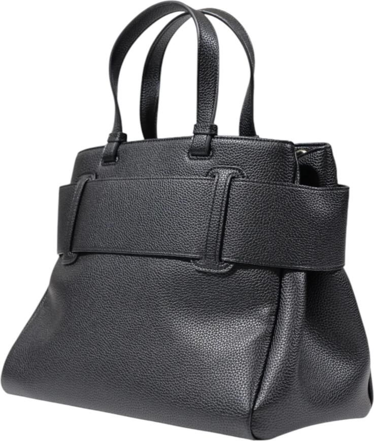 Armani Exchange Stijlvolle Middelgrote Tassen in Polyester Black Dames - Foto 3