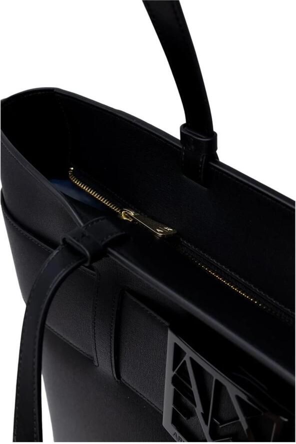Armani Exchange Stijlvolle Polyethyleen Handtas voor Vrouwen Black Dames - Foto 2