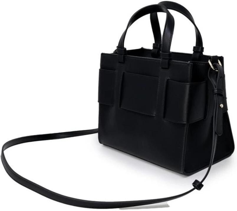 Armani Exchange Stijlvolle Polyurethaan Handtas met Polyester Voering Black Dames - Foto 2