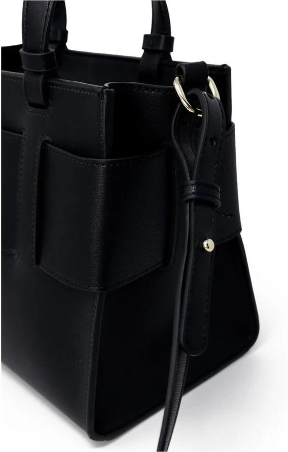 Armani Exchange Stijlvolle Polyurethaan Handtas met Polyester Voering Black Dames - Foto 5