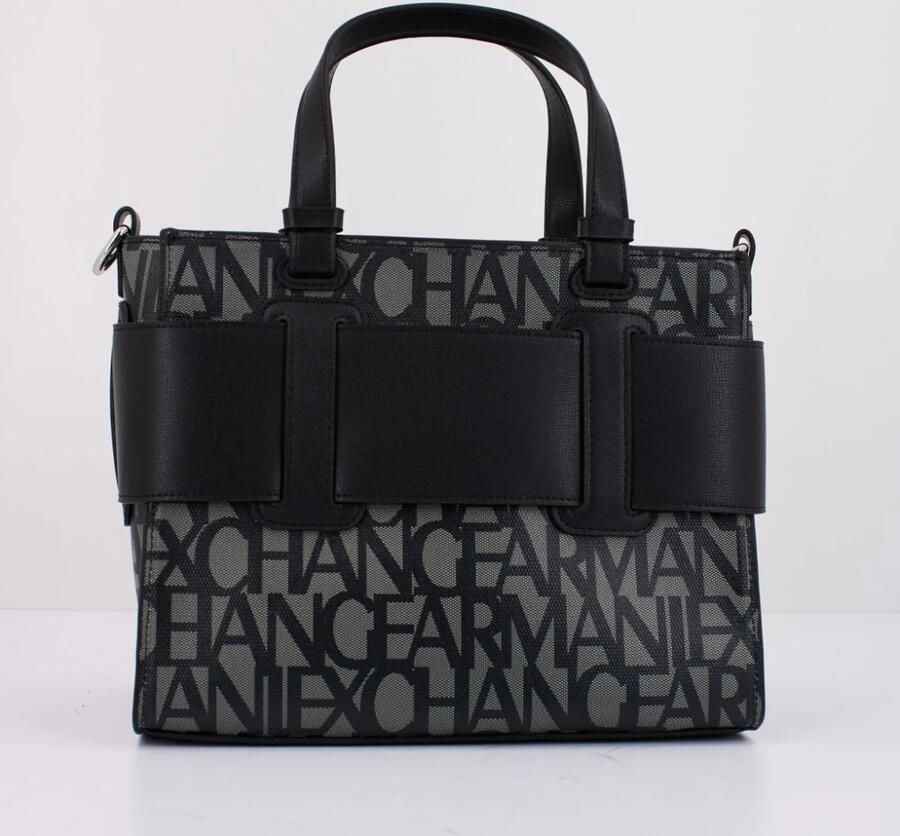 Armani Exchange Moderne Beige Handtas met Verstelbare Schouderband Beige Dames - Foto 3