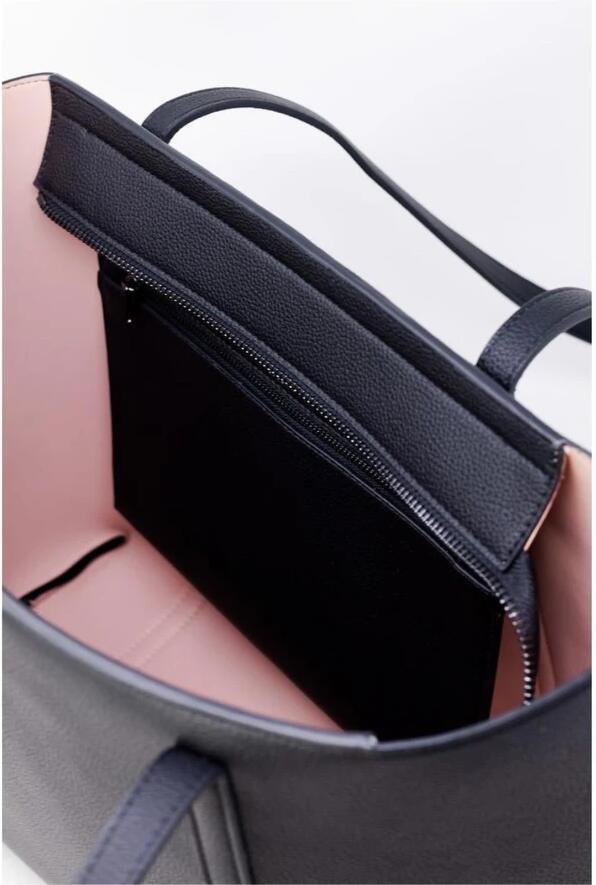 Armani Exchange Zwarte Shopper Tas met Logo en Afneembare Hanger Black Dames - Foto 2