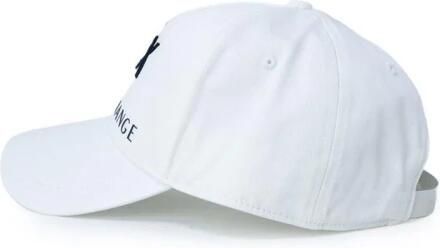 Armani Exchange Stijlvolle Witte Baseballpet Beige Heren - Foto 2