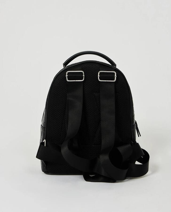 Armani Exchange Stijlvolle Zwarte Rugzak met Logoprint Black Dames - Foto 4