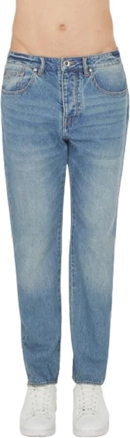 Armani Exchange Straight Jeans met taps toelopende pasvorm Blue Heren - Foto 3