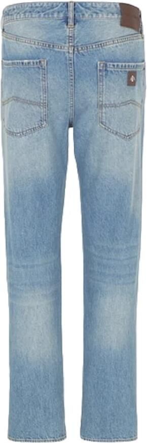 Armani Exchange Straight Jeans met taps toelopende pasvorm Blue Heren
