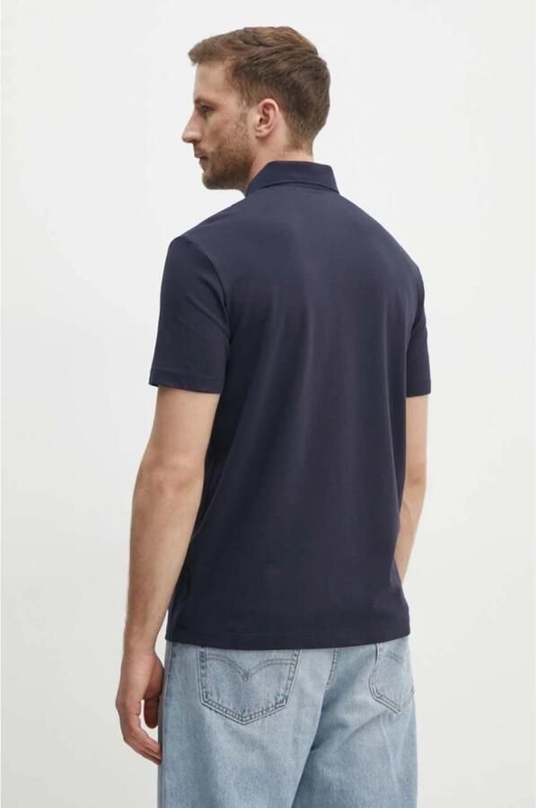 Armani Exchange Stretchkatoenen Poloshirt Slim Fit Blue Heren - Foto 2