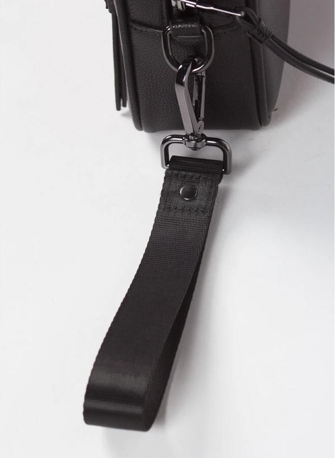 Armani Exchange Heren Logo Front Pochette met Afneembare Manchet Zwart Heren - Foto 2