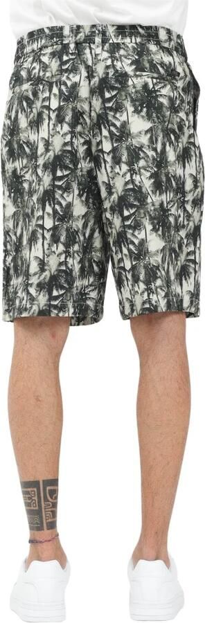 Armani Exchange Tropische Palmprint Casual Shorts Green Heren - Foto 2