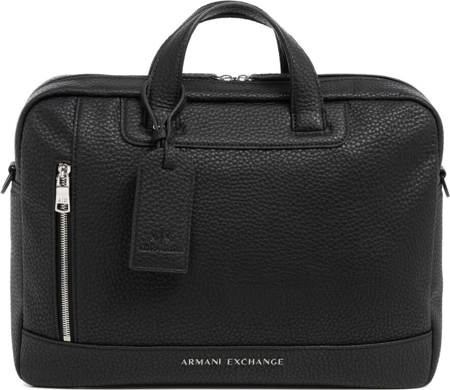 Armani Exchange Zwarte Schoudertas Minimalistisch Ontwerp Black Heren - Foto 3