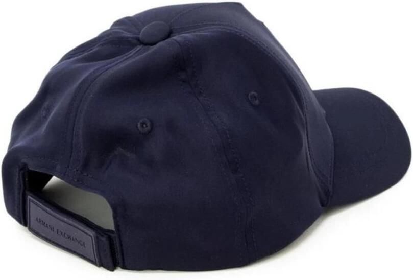 Armani Exchange Zonneklep Hoed Lente Zomer Collectie Blue Heren - Foto 3