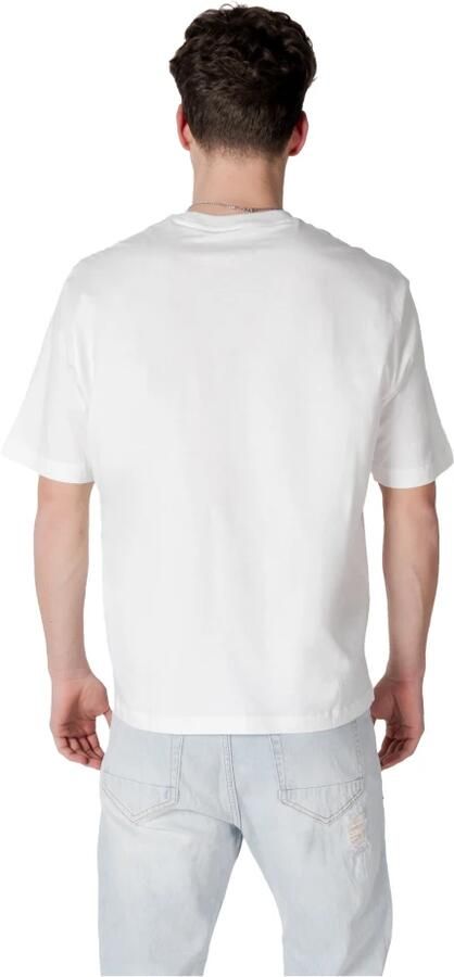 Armani Exchange Wit Katoenen T-Shirt Korte Mouw White Heren