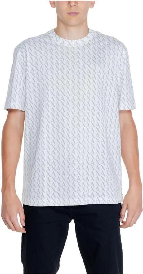 Armani Exchange Heren T-Shirt en Polo Collectie White Heren - Foto 4
