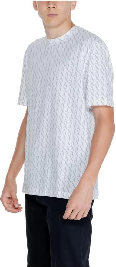 Armani Exchange Heren T-Shirt en Polo Collectie White Heren - Foto 2