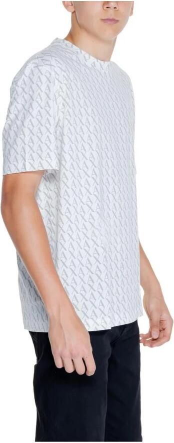 Armani Exchange Heren T-Shirt en Polo Collectie White Heren - Foto 3